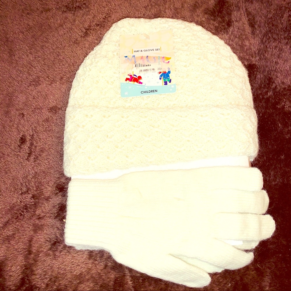 Children’s Acrylic Hat Set